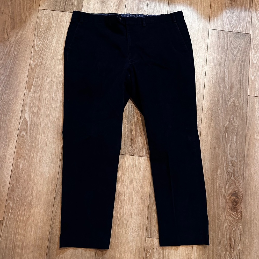 Lauren Ralph Lauren Mens Navy Blue Corduroy Stretch Pants 40W x 30L